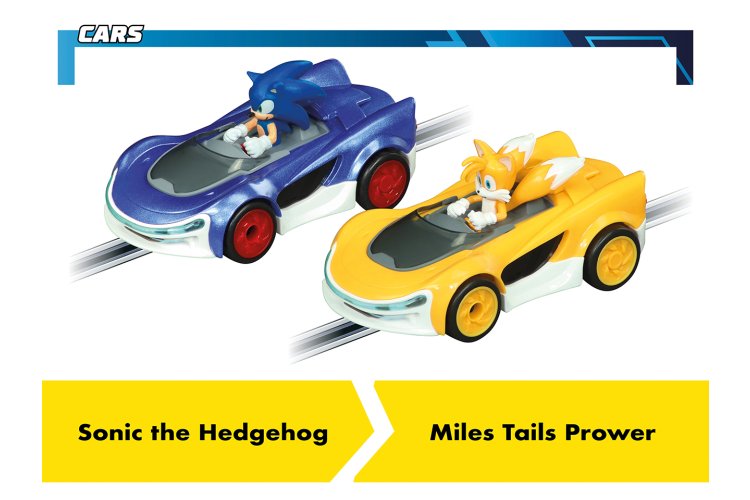 Carrera GO!!! - Sonic Racing CrossWorlds - Sonic vs. Tails - Race Track 4.3 m - Car20063525 4 - CAR20063525