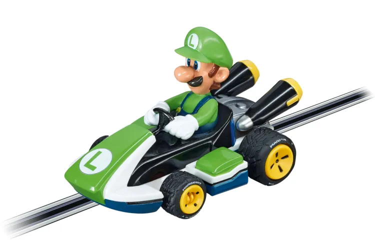 1:43 Carrera GO!!! Nintendo Mario Kart&trade; 8 - Luigi in Kart - Car20064034 1 - CAR20064034