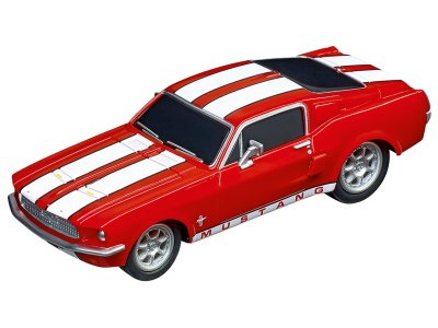 1:43 Carrera GO!!! &ndash; Ford Mustang &rsquo;67 &ndash; Racing Red - Car20064120 1 - CAR20064120