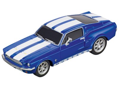 1:43 Carrera GO!!! &ndash; Ford Mustang &rsquo;67 &ndash; Racing Blue - Car20064146 1 - CAR20064146