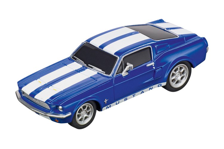 1:43 Carrera GO!!! &ndash; Ford Mustang &rsquo;67 &ndash; Racing Blue - Car20064146 1 - CAR20064146