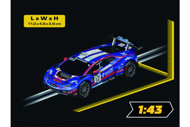 1:43 Carrera GO!!! Lamborghini Hurac&aacute;n GT3 - Ombra Racing - No.12 - Car20064211 3 - CAR20064211