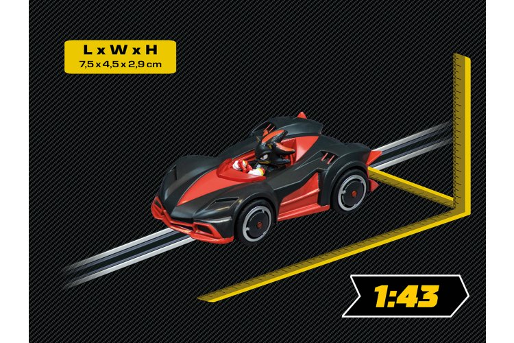 1:43 Carrera GO!!! &ndash; Shadow the Hedgehog - Car20064219 2 - CAR20064219