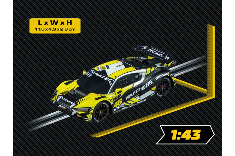 1:43 Carrera GO!!! - Audi R8 LMS GT3 evo II Valentino Rossi No.46 - Car20064230 2 - CAR20064230