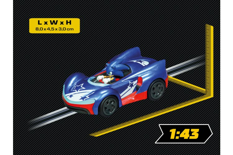 1:43 Carrera GO!!! &ndash; Sonic the Hedgehog &ndash; Stars - Car20064233 2 - CAR20064233