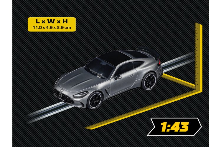 1:43 Carrera GO!!! &ndash; Mercedes-AMG GT 63 &ndash; Selenite Grey - Car20064253 2 - CAR20064253