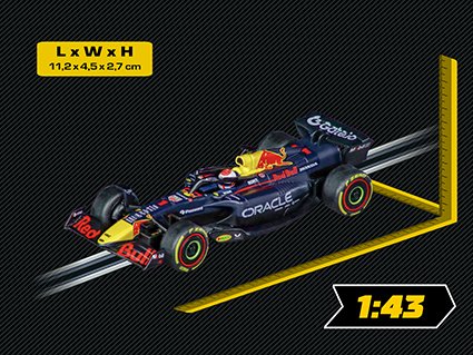 1:43 Carrera GO!!! - Oracle Red Bull Racing RB21 - Formula 1 - Max Verstappen No.1 - Car20064280 2 - CAR20064280