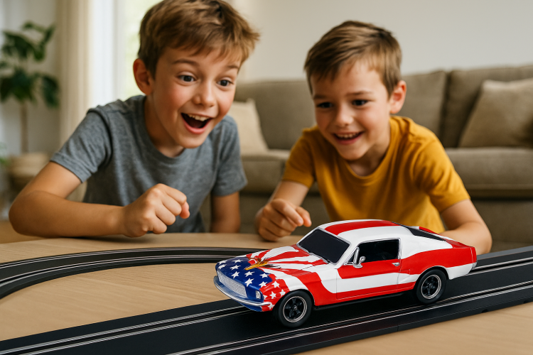 1:43 Carrera GO!!! Ford Mustang '67 Stars 'n Stripes - Car20064289 2 - CAR20064289