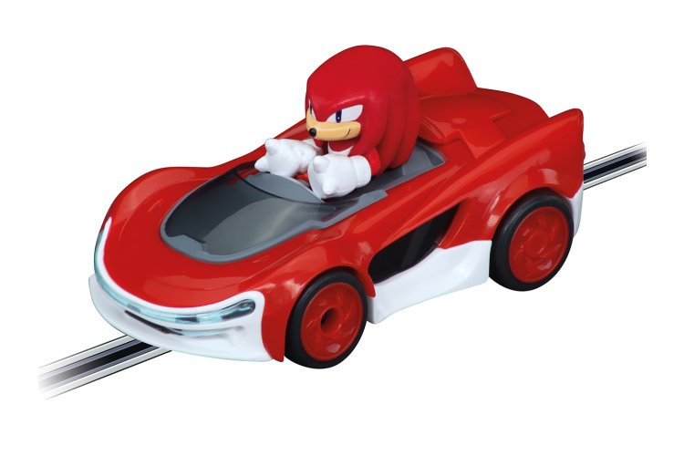 1:43 Carrera GO!!! - Sonic Racing CrossWorlds - Knuckles the Echidna - Car20064306 1 - CAR20064306