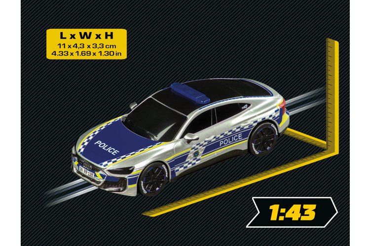 1:43 Carrera GO!!! - Audi RS e-tron GT - Politie - Car20064308 2 - CAR20064308