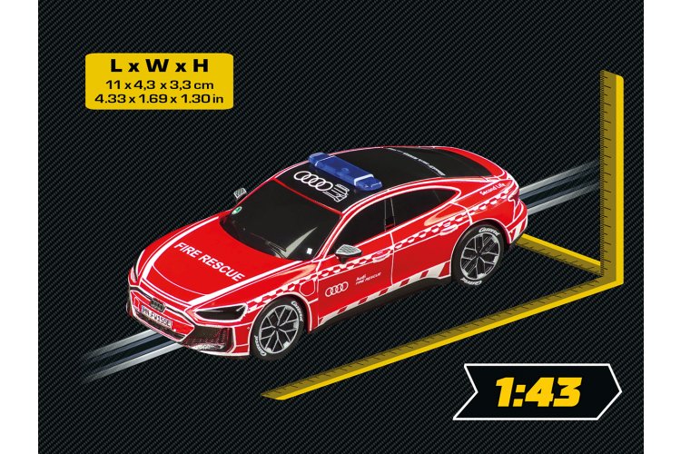 1:43 Carrera GO!!! - Audi RS e-tron GT - Brandweer - Car20064309 2 - CAR20064309