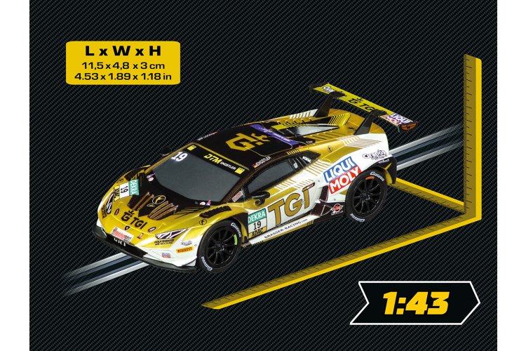 1:43 Carrera GO!!! - Lamborghini Hurac&aacute;n GT3 Evo2 GRT Grasser Racing Luca Engstler No.19 DTM 2025 - Car20064316 2 - CAR20064316