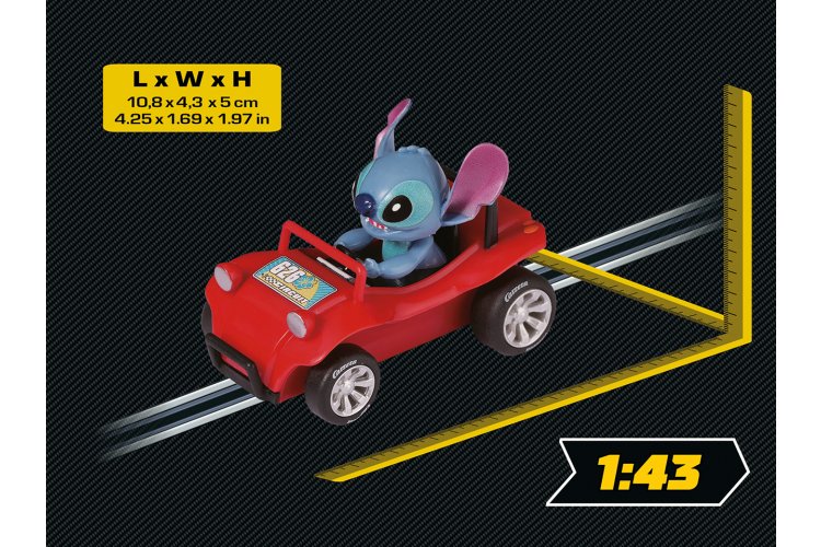 1:43 Carrera GO!!! - Disney Stitch - Stitch - Car20064318 2 - CAR20064318