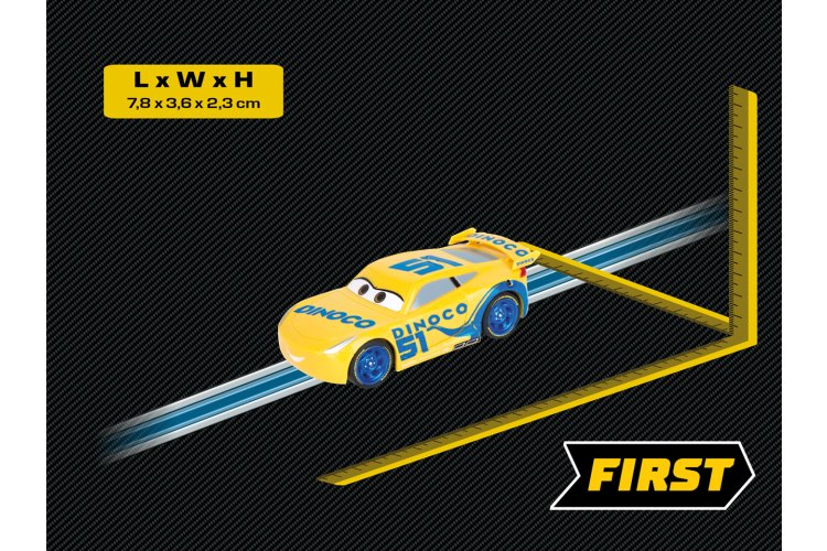 1:50 Carrera FIRST - Disney Pixar Cars - Dinoco Cruz - Car20065011 2 - CAR20065011