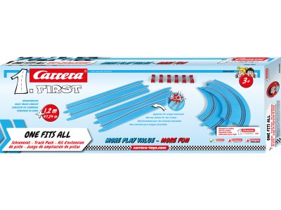 Carrera First – Expansion Set Track Pack – 5 Track Pieces - Car20067002 1x - CAR20067002
