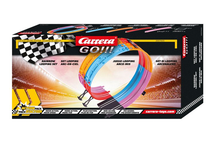 Carrera GO!!! &ndash; Rainbow Looping Set with Supports &ndash; 8 Pieces - Car20071603 3 - CAR20071603