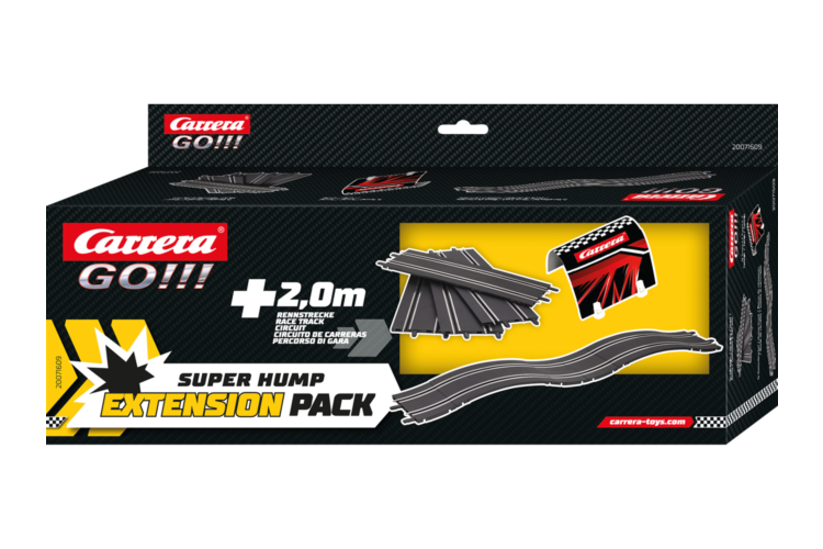 Carrera GO!!! Uitbreidings Pack Set - Super Hump - 11 Baandelen - Car20071609 1 - CAR20071609