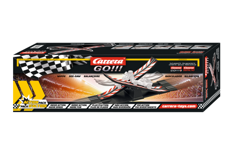 Carrera GO!!! Expansion Pack Set - Mega Set - 11 Track Sections - Car20071610 3 - CAR20071610