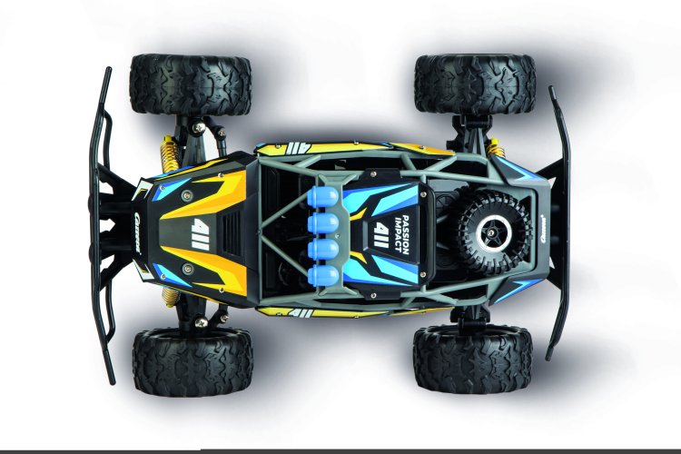 1:16 Carrera RC Car Passion Impact 3.0 - Blue/Yellow - 2.4GHz - Car370160152 13 - CAR370160152