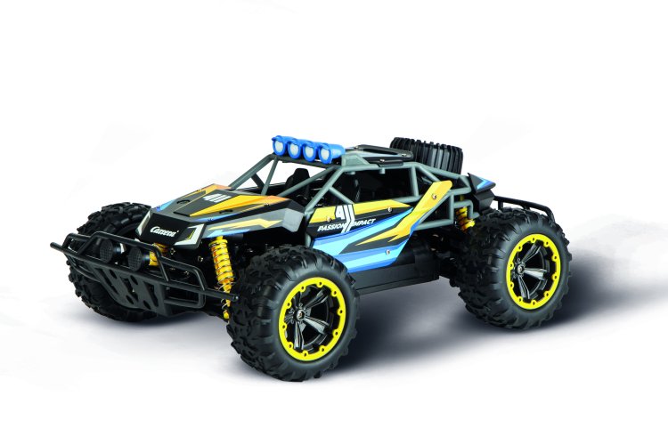 1:16 Carrera RC Car Passion Impact 3.0 - Blue/Yellow - 2.4GHz - Car370160152 14 - CAR370160152