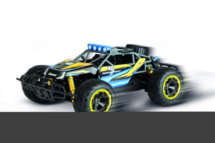 1:16 Carrera RC Car Passion Impact 3.0 - Blue/Yellow - 2.4GHz - Car370160152 2 - CAR370160152