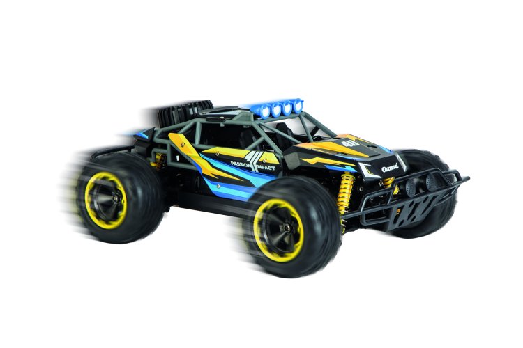 1:16 Carrera RC Car Passion Impact 3.0 - Blue/Yellow - 2.4GHz - Car370160152 4 - CAR370160152