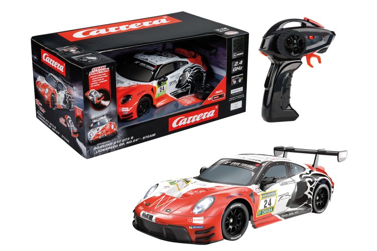 1:16 Carrera RC Car &ndash; Porsche 911 GT3 R Lionspeed GP No.24 &ndash; Red/White &ndash; 2.4GHz - Car370160153 1 - CAR370160153