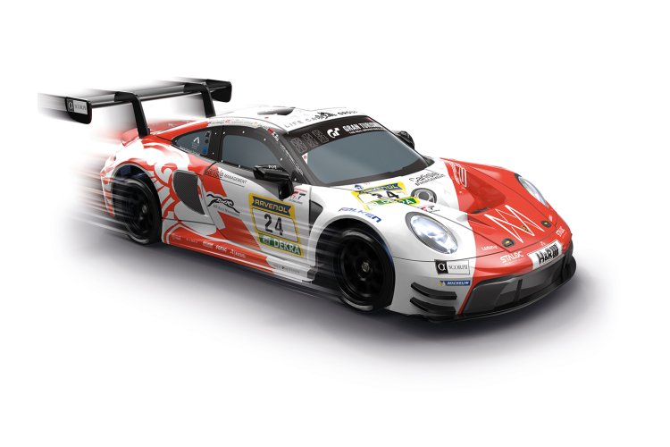 1:16 Carrera RC Car &ndash; Porsche 911 GT3 R Lionspeed GP No.24 &ndash; Red/White &ndash; 2.4GHz - Car370160153 11 - CAR370160153