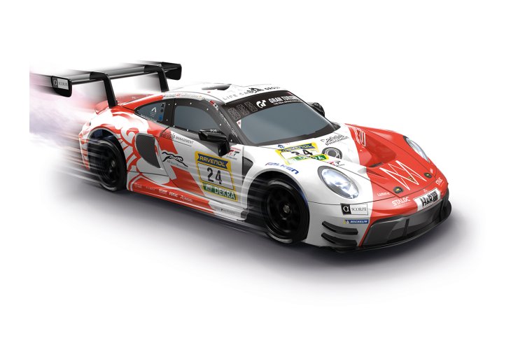 1:16 Carrera RC Car &ndash; Porsche 911 GT3 R Lionspeed GP No.24 &ndash; Red/White &ndash; 2.4GHz - Car370160153 12 - CAR370160153