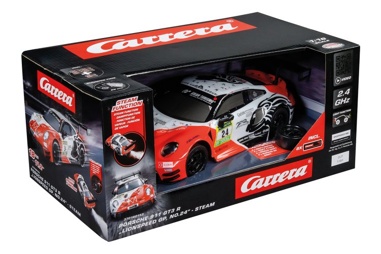 1:16 Carrera RC Car &ndash; Porsche 911 GT3 R Lionspeed GP No.24 &ndash; Red/White &ndash; 2.4GHz - Car370160153 25 - CAR370160153