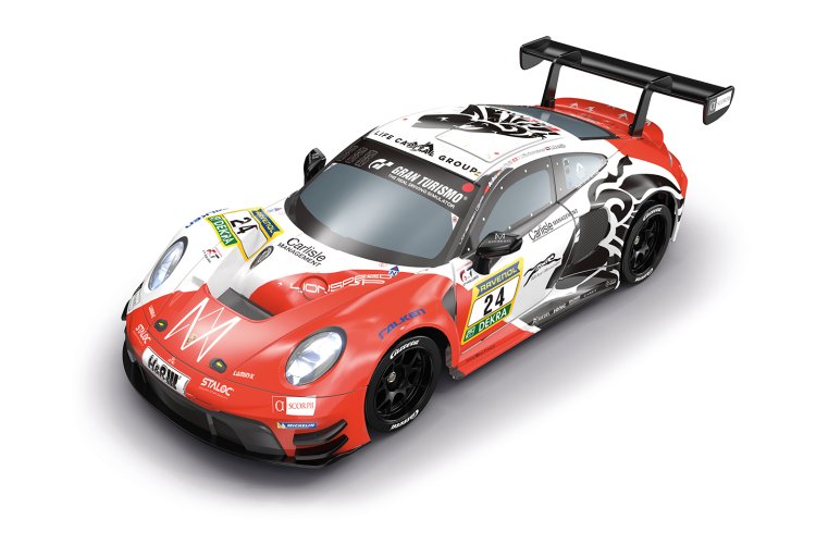 1:16 Carrera RC Car &ndash; Porsche 911 GT3 R Lionspeed GP No.24 &ndash; Red/White &ndash; 2.4GHz - Car370160153 4 - CAR370160153