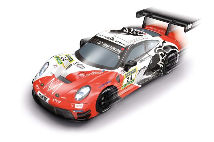 1:16 Carrera RC Car &ndash; Porsche 911 GT3 R Lionspeed GP No.24 &ndash; Red/White &ndash; 2.4GHz - Car370160153 5 - CAR370160153