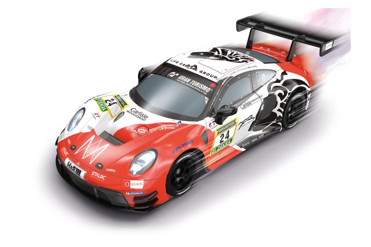 1:16 Carrera RC Car &ndash; Porsche 911 GT3 R Lionspeed GP No.24 &ndash; Red/White &ndash; 2.4GHz - Car370160153 6 - CAR370160153