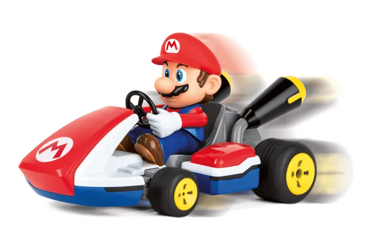 Carrera RC Mario Kart&trade; - Pipe Kart - Mario with Sound - Scale 1:16 - 2.4GHz - Car370162107x 2 - CAR370162107X