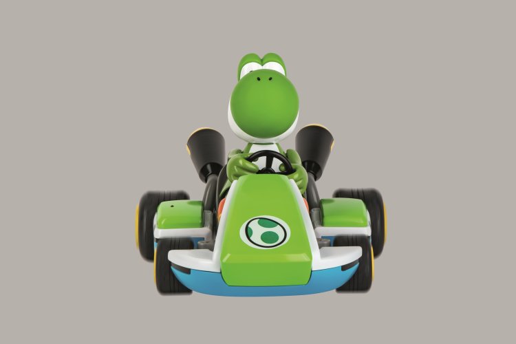 Carrera RC Mario Kart &ndash; Yoshi &ndash; Racing Kart with Sound - Scale 1:16 - 2.4GHz - Car370162108x 12 - CAR370162108X