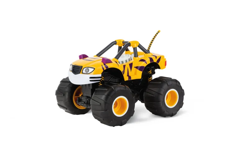 1:18 Carrera RC Car Blaze and the Monster Machines - Stripes B/O - Yellow - 2.4GHz - Car370180016 2 - CAR370180016