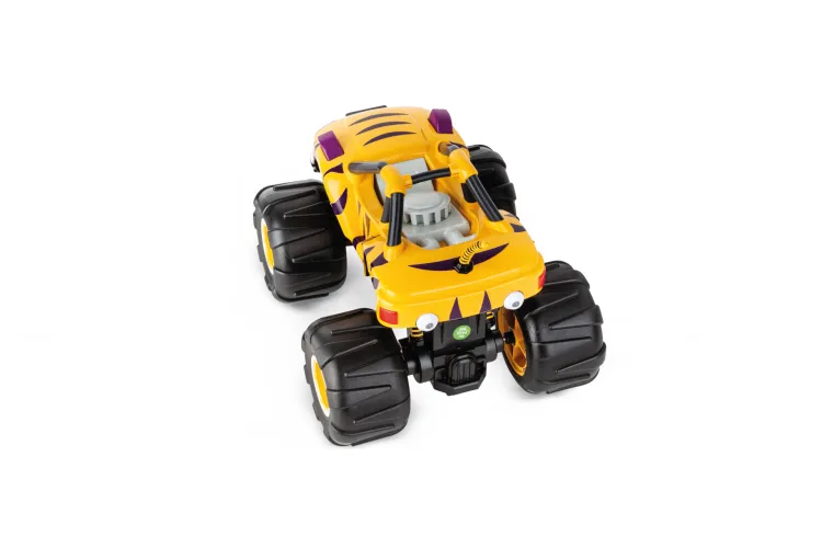 1:18 Carrera RC Car Blaze and the Monster Machines - Stripes B/O - Yellow - 2.4GHz - Car370180016 4 - CAR370180016
