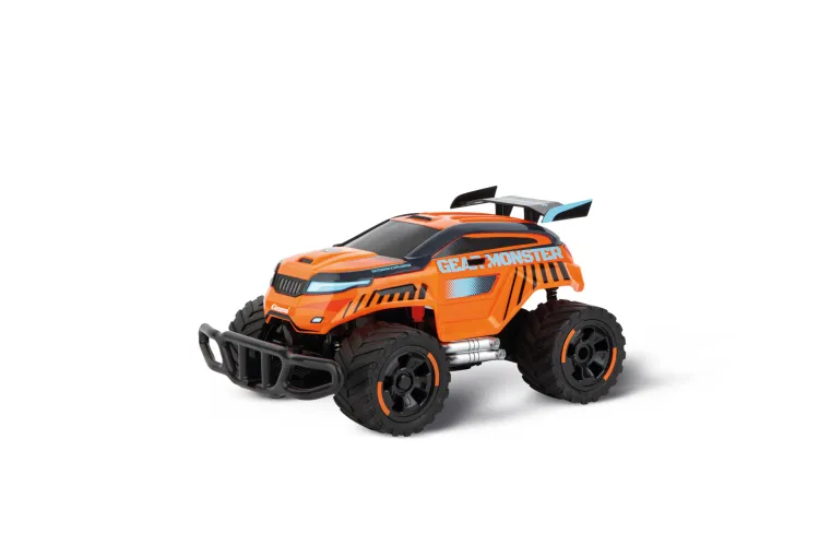 1:18 Carrera RC Monster Truck - Gear Monster 3.0 - Orange - 2.4GHz - Car370180117 2 - CAR370180117