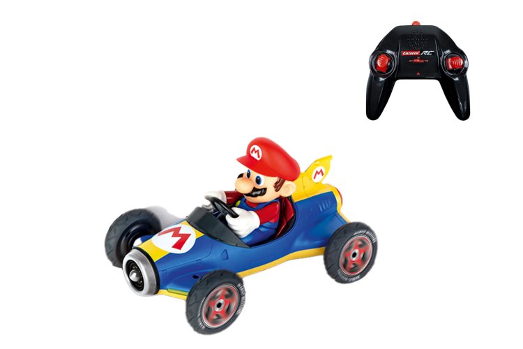 Carrera RC Mario Kart&trade; &ndash; Mach8 &ndash; Mario &ndash; Scale 1:18 &ndash; 25.5cm &ndash; 2.4GHz - Car370181066p 1a - CAR370181066P