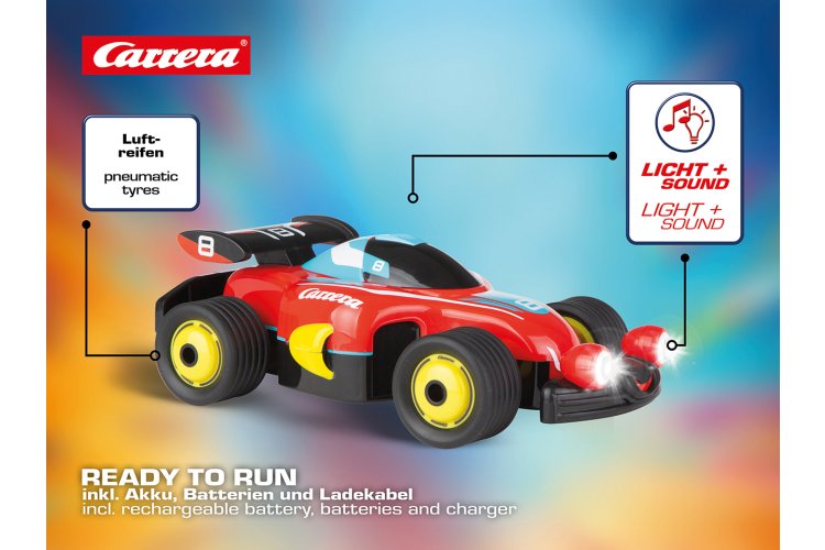 Carrera RC Car - First RC Racer - FormulaKidz - Red - 2.4 GHz - Car370181074 31 - CAR370181074
