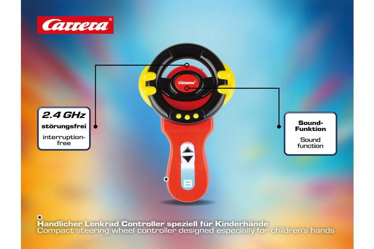Carrera RC Car - First RC Racer - FormulaKidz - Red - 2.4 GHz - Car370181074 32 - CAR370181074