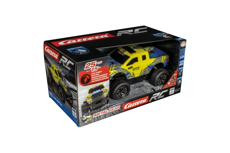 1:18 Carrera RC Car Ford F-150 Raptor - y/b D/P - Yellow - 2.4GHz - Car370182020 8 - CAR370182020