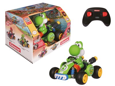 1:18 Carrera RC Mario Kart World - Yoshi - 20 cm - 2.4 GHz - Car370200961 1 - CAR370200961