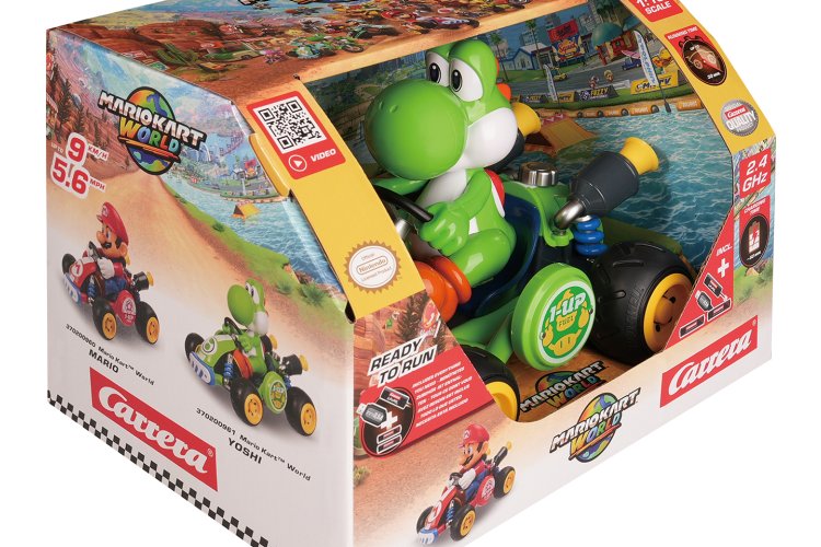 1:18 Carrera RC Mario Kart World - Yoshi - 20 cm - 2.4 GHz - Car370200961 19 - CAR370200961