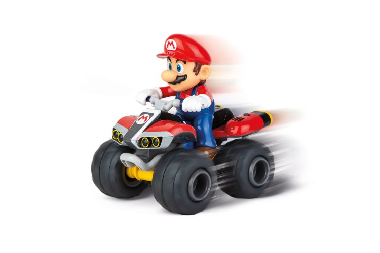 Carrera RC Mario Kart&trade; &ndash; Mario &ndash; Quad &ndash; Scale 1:20 &ndash; 19.5cm &ndash; 2.4GHz - Car370200970 4 - CAR370200970