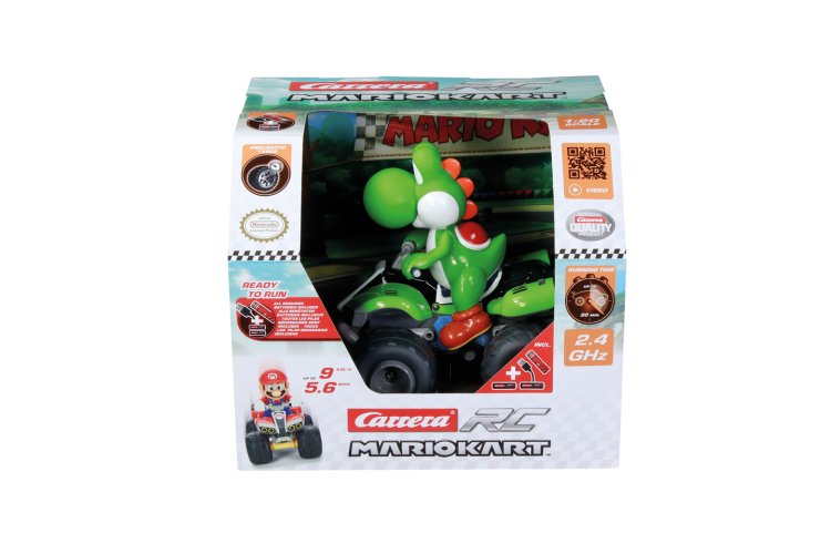 Carrera RC Mario Kart&trade; &ndash; Yoshi &ndash; Quad &ndash; Scale 1:20 &ndash; 19.5cm &ndash; 2.4GHz - Car370200971 19 - CAR370200971