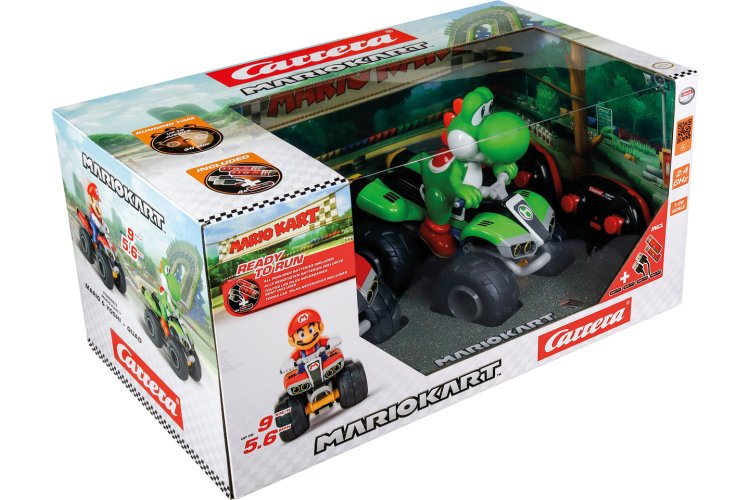 Carrera RC Mario Kart&trade; &ndash; Mario & Yoshi Twinpack &ndash; Quad &ndash; Scale 1:20 &ndash; 19.5cm &ndash; 2.4GHz - Car370200973 3 - CAR370200973