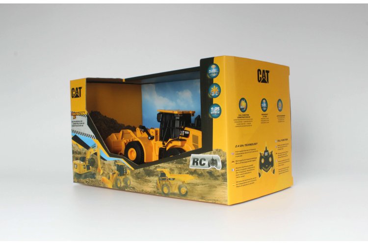 1:35 Carrera RC CAT 950M Wheel Loader (B/O) - Shovel - Car37023003 8 - CAR37023003