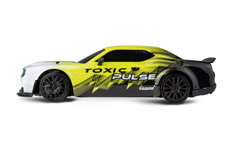 1:24 Carrera RC Car &ndash; Drift &ndash; Toxic Pulse &ndash; LED Lighting &ndash; 2.4GHz - Car370240006 8 - CAR370240006