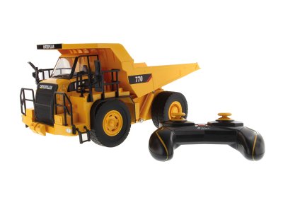 1:24 Carrera RC Dump Truck - Cat&reg; 770 Mining Truck - 33.5 cm - 2.4 GHz - Car37025006 1 - CAR37025006